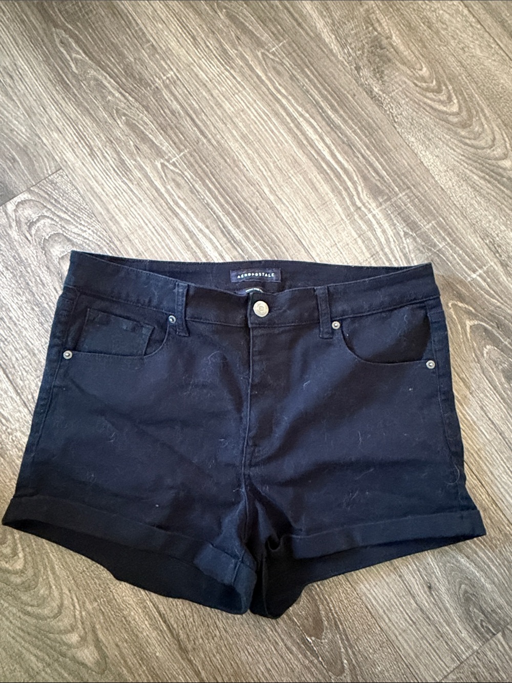 Aeropostale Women's Black Shorts size 14